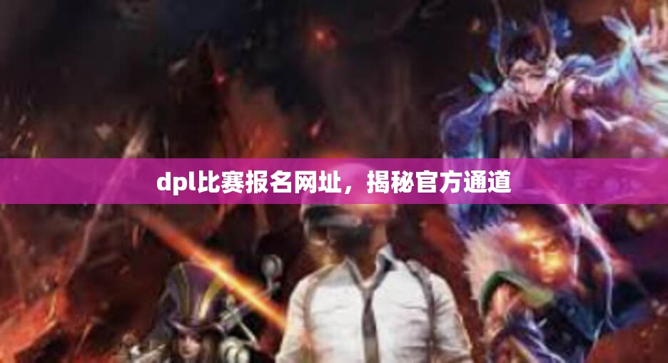 dpl比赛报名网址，揭秘官方通道